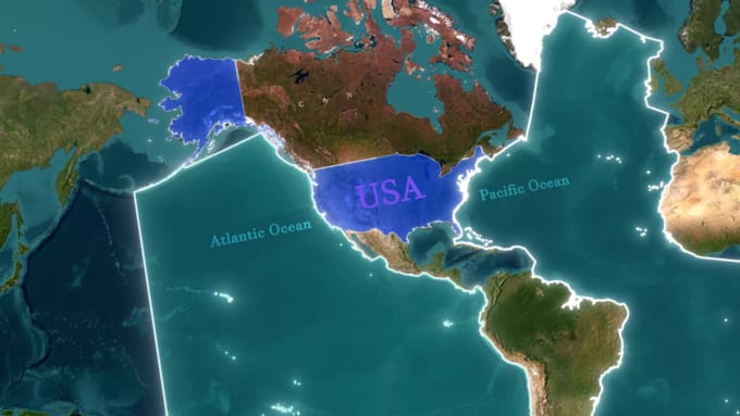 create cinematic map animations