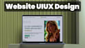 do user centered figma website and landing page UI UX