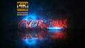 create cyberpunk neon light metallic glow logo reveal intro animation video