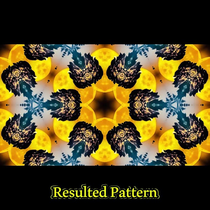 make abstract and digital patterns for textile and wallpapers