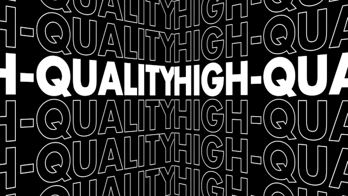 create a custom dynamic text animation, kinetic typography video