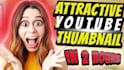 create a wonderful unique thumbnail youtube with custom text arabic and english