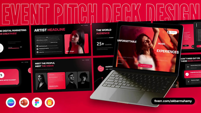 design an event sponsorship pitch deck within 24 hours