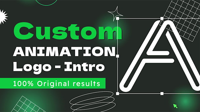 do cutting edge custom logo animation