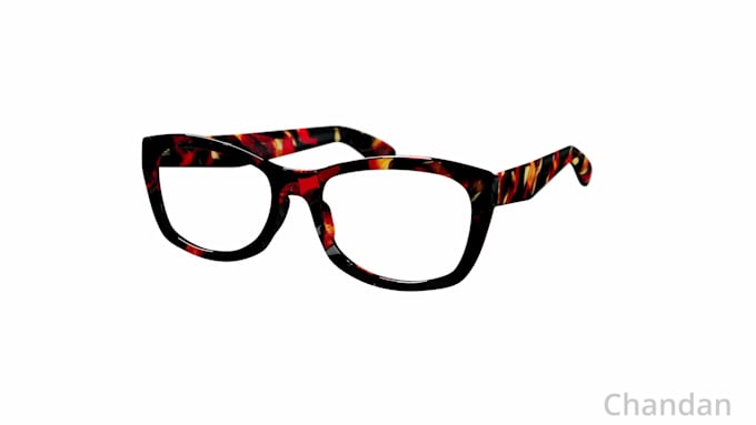 create sunglasses and eyewear design, 3d rendering