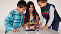 create amazon product video ads with female model and kids