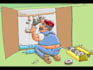 draw you a one frame comic for your blog or book etc