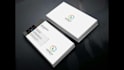 design professional minimal and elegant business cards