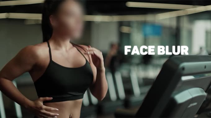 blur faces objects and sensitive information in your videos