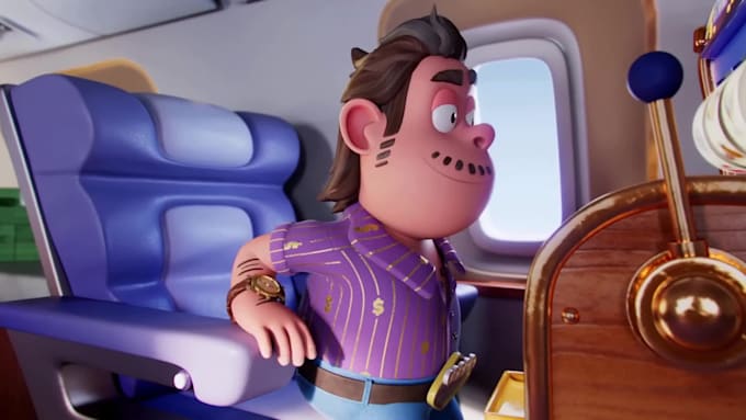 3d animation video, 3d pixar animation, cartoon animation, character animation