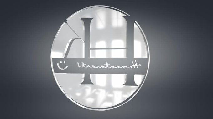 Create 3d rotating logo animation loop 360 seamless by Adityamohanta ...