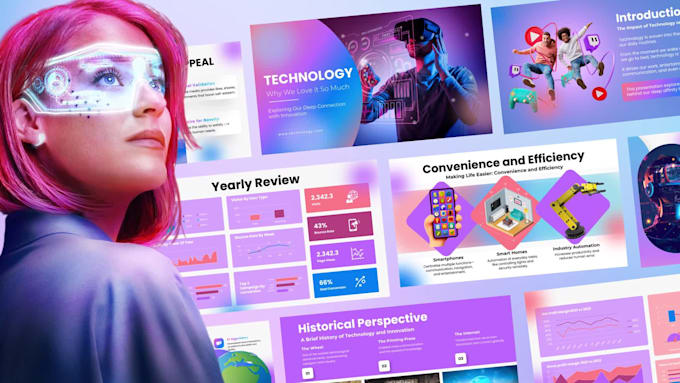 design trending powerpoint presentation slides pitch deck