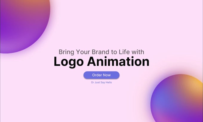 create custom 2d animated logo intro video