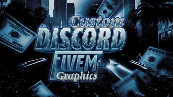design roleplay logo and banner for discord and fivem server