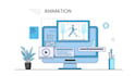 make 2d animation for science, teaching and educational videos