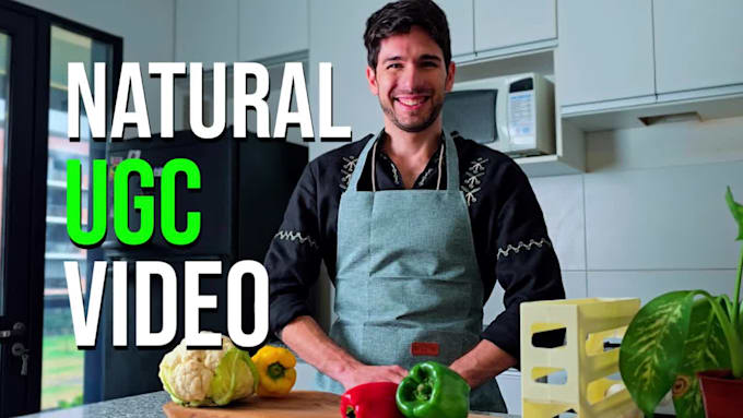 make natural ugc video selfie as your spokesperson actor for your ads