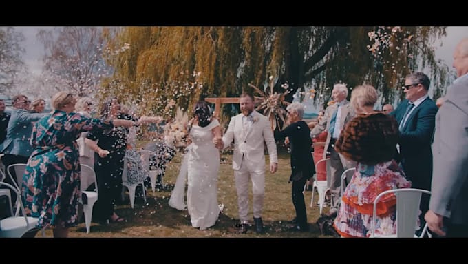 editing cinematic wedding highlight film