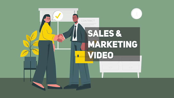create animated sales and marketing video