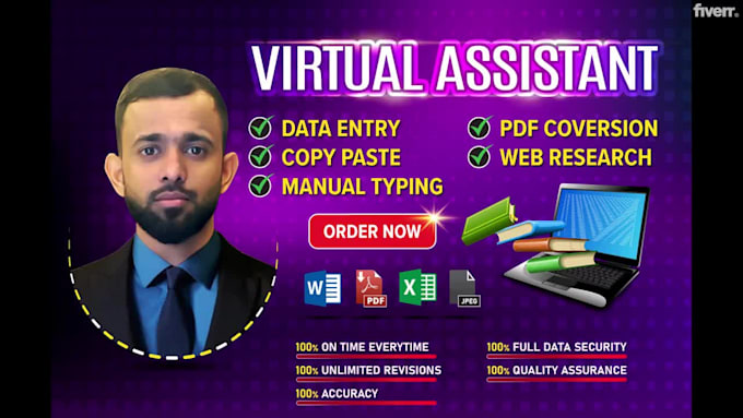 manage large scale copy paste and web research data entry tasks