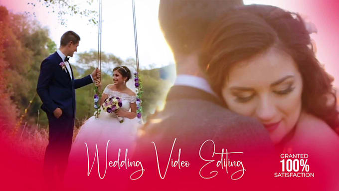 do cinematic look wedding video editing