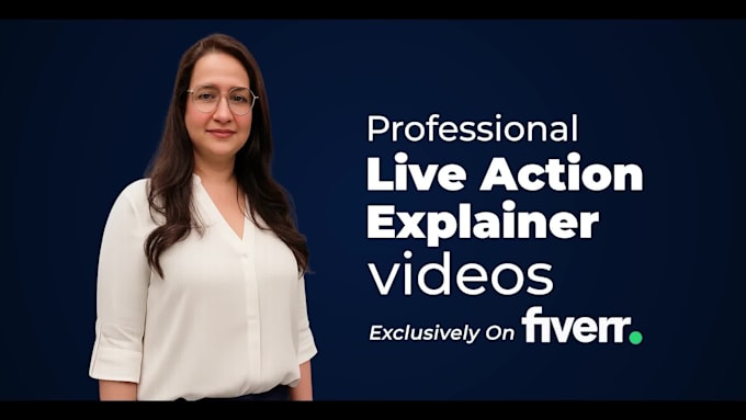 create a custom explainer video or business commercial