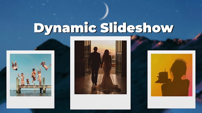 Best Price! I will make inspiring photo slideshow videos  for $15