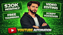 create and setup youtube automation cash cow channel