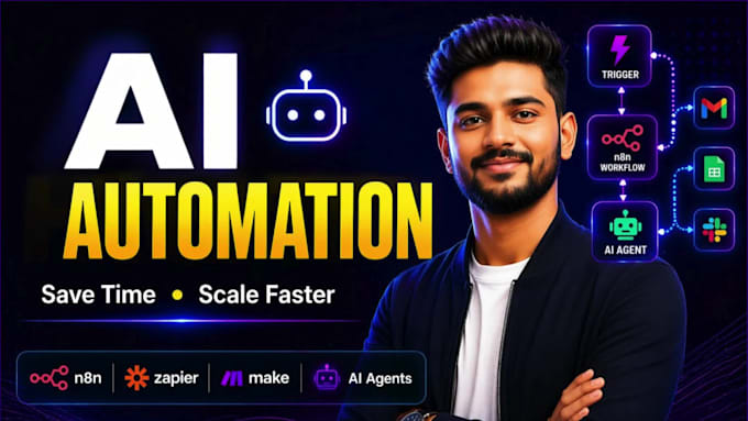 build n8n ai agent custom workflow automation to save your business time