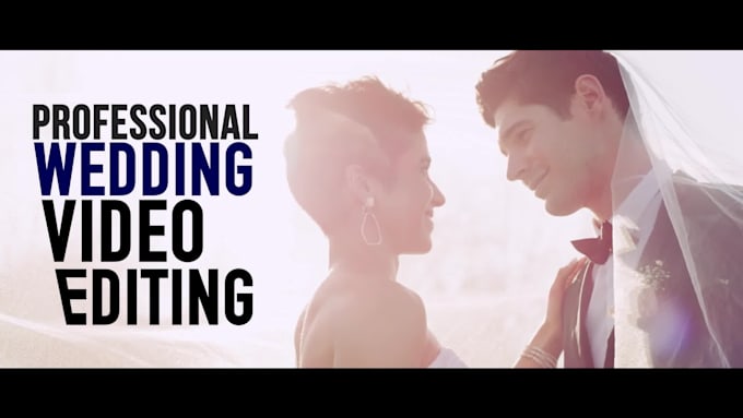 do wedding video editing