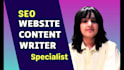 be your SEO website content writer