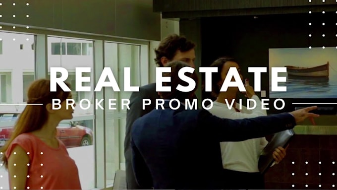 make a real estate video promo