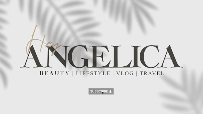 do stylish handwritten for youtube intro and outro