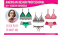 design cad sketches and tech packs for lingerie or pajamas