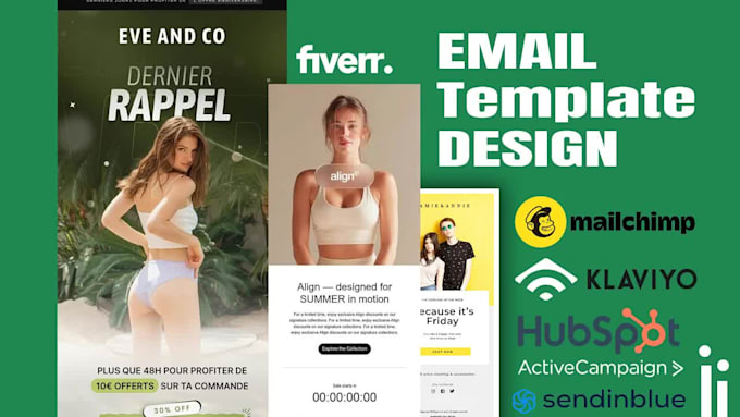 design HTML email template