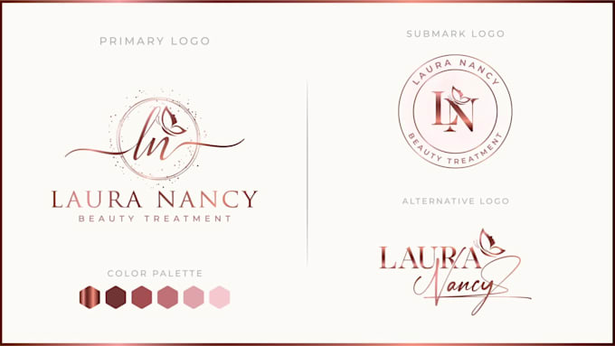 Do luxury elegant or hand drawn feminine logo design by Nusrat_jahan03 ...