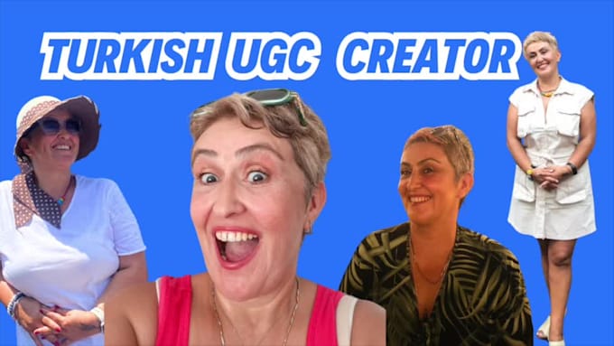 create turkish ugc user generated content for tiktok or ig
