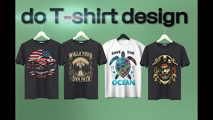 do t shirt design express delivery with ai