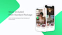 create modern app promo video for IOS or android