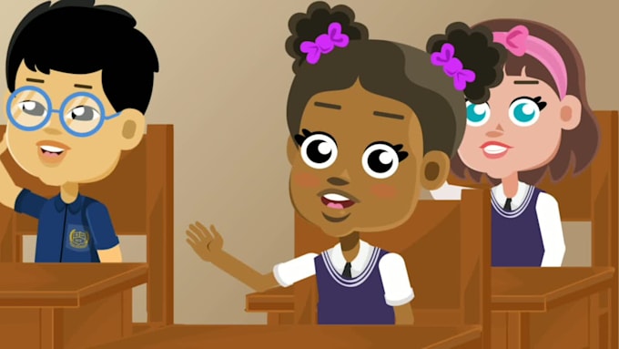 do 2d music video animation for kids