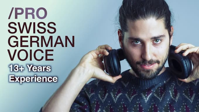 record a swiss german voice over