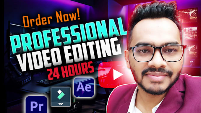 do youtube video editing with 24 hours