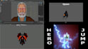 do 3d character animation, modeling and rigging