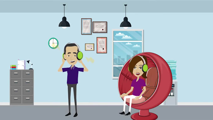 do 2d animation video or infographic video