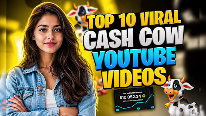 create faceless cash cow videos or faceless youtube video editor
