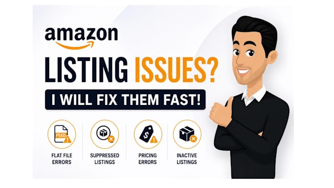 resolve and fix your amazon product listing issues