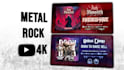 do video music visualizer heavy metal rock for youtube
