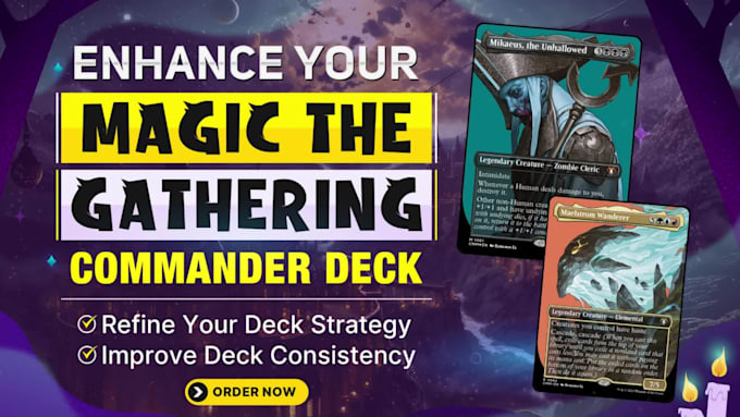 refine and optimize your magic the gathering commander deck