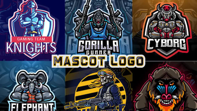 Do create best quality character or mascot logo design by ...