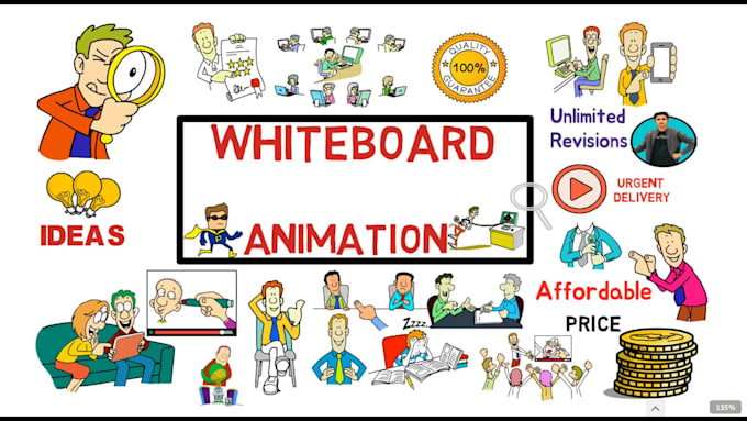 create educational whiteboard animation explainer videos