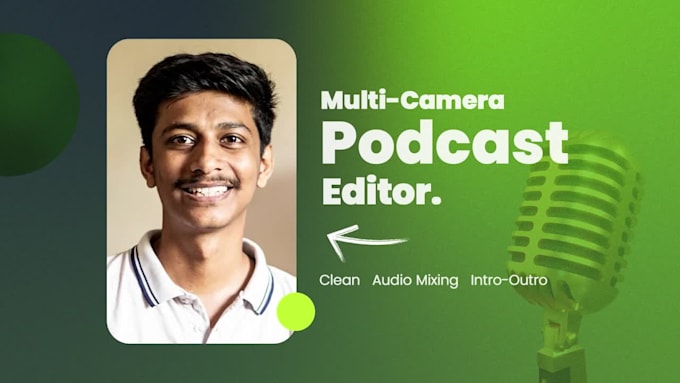 edit audio video podcast and multiple camera interviews